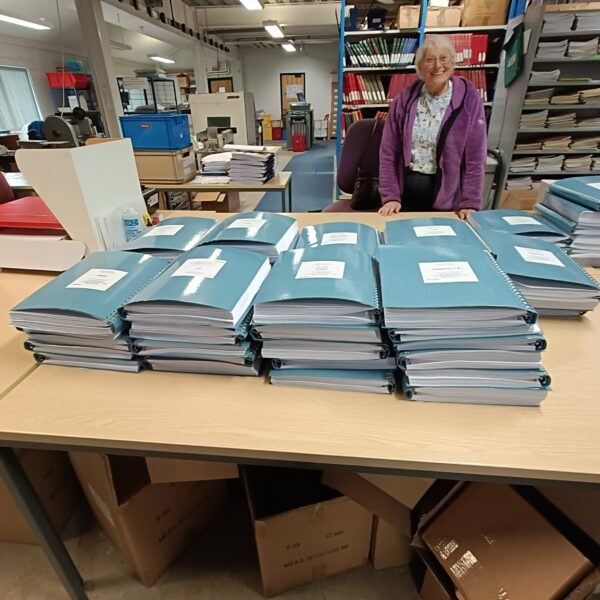 Braille Bible volumes
