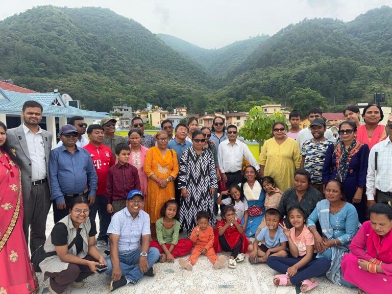 Nepal Fellowship for the Handicapped group photo