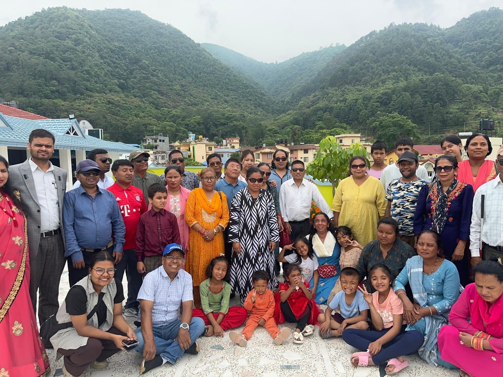 Nepal Fellowship for the Handicapped group photo